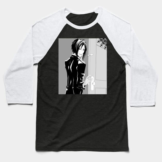 Sebastian Michaelis - Secret Baseball T-Shirt by Not Like The Otters